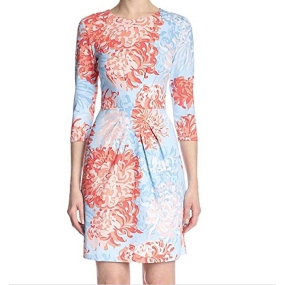 J. McLaughlin Catalina Cloth Mia 3/4 Sleeve Dress // M - Picture 13 of 13